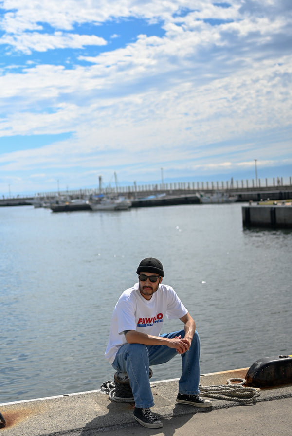 PAWG - PAWGCO TEE - WHITE / RED / BULE