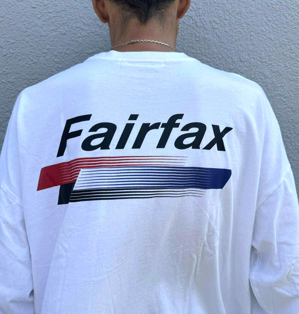 melple - PASADENA LONG SLEEVE (Fairfax) - WHITE