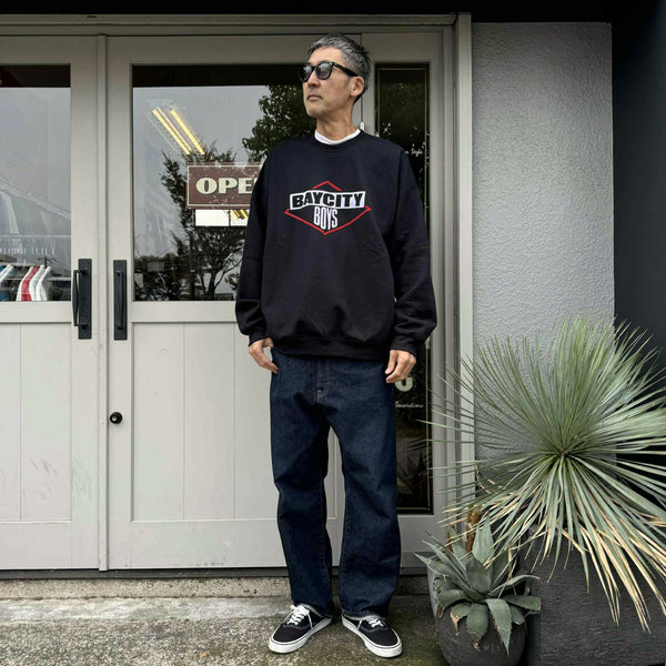 ILL ONE EIGHTY - BAYCITY BOYS SWEATSHIRT - BLACK