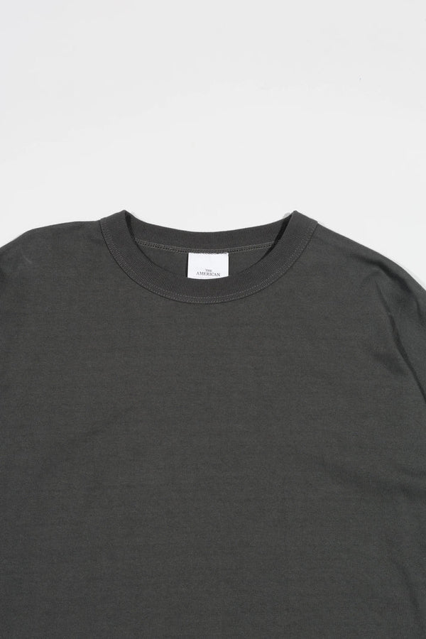 melple - THE AMERICAN RINGLER L/S - CHARCOAL