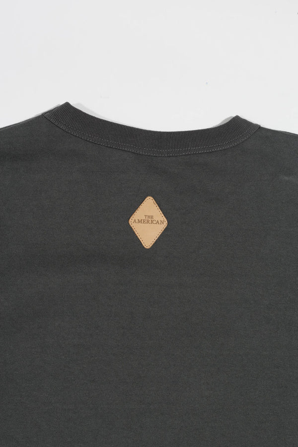 melple - THE AMERICAN RINGLER L/S - CHARCOAL