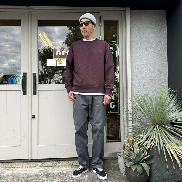 JACKMAN - GG SWEAT CREWNECK - MAUVE WINE