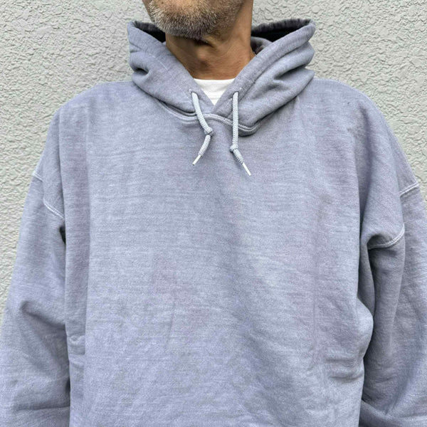 TOWNCRAFT -  90'S PIGMENT PULL HOODIE - GRAY