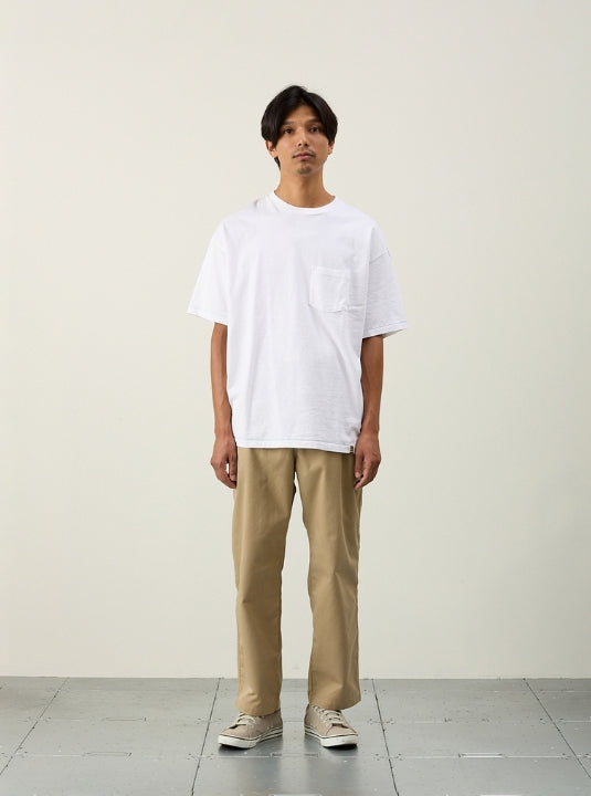 ILL ONE EIGHTY - PLAIN POCKET TEE - WHITE