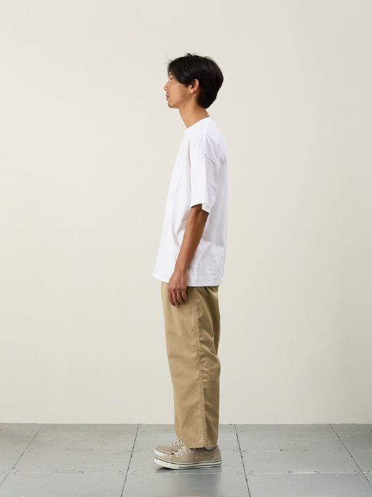 ILL ONE EIGHTY - PLAIN POCKET TEE - WHITE
