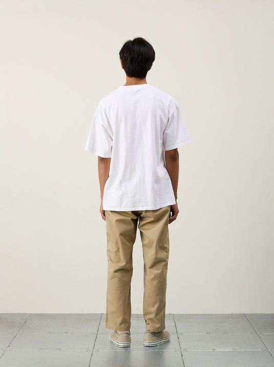 ILL ONE EIGHTY - PLAIN POCKET TEE - WHITE