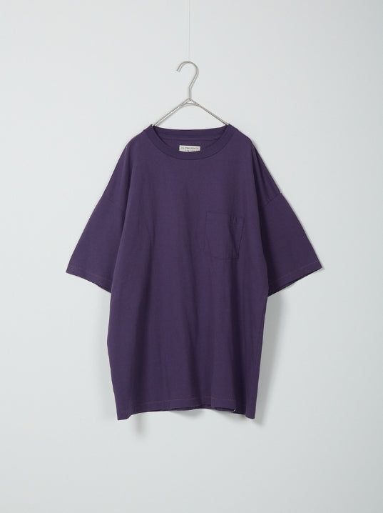 ILL ONE EIGHTY - PLAIN POCKET TEE - PURPLE