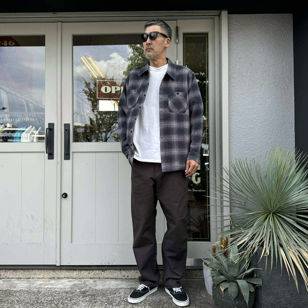 Carhartt WIP - SINGLE KNEE PANT - TABACCO RINSED