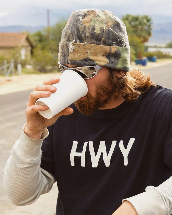 HWY - ARMY TEE - BLACK