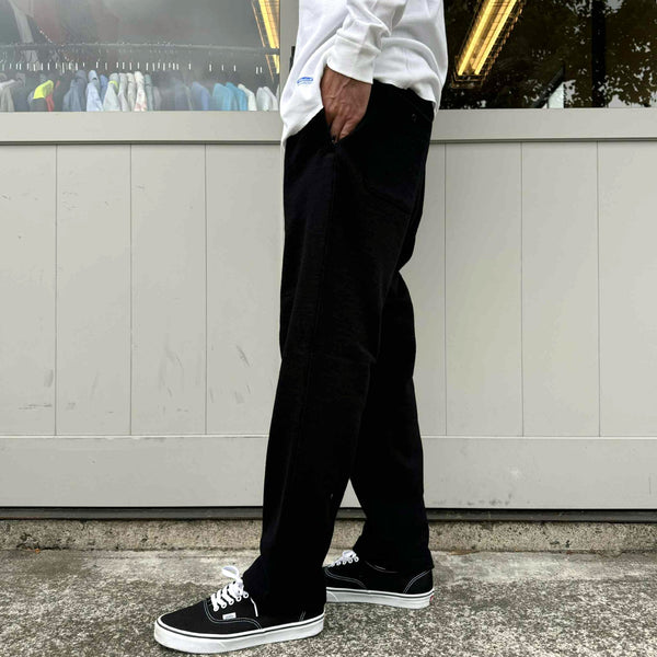 JACKMAN - GG SWEAT PEGTOP PANTS - BLACK