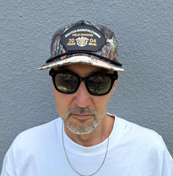 BRIXTON - DIVISION NP MP SNAPBACK - TREE CAMO