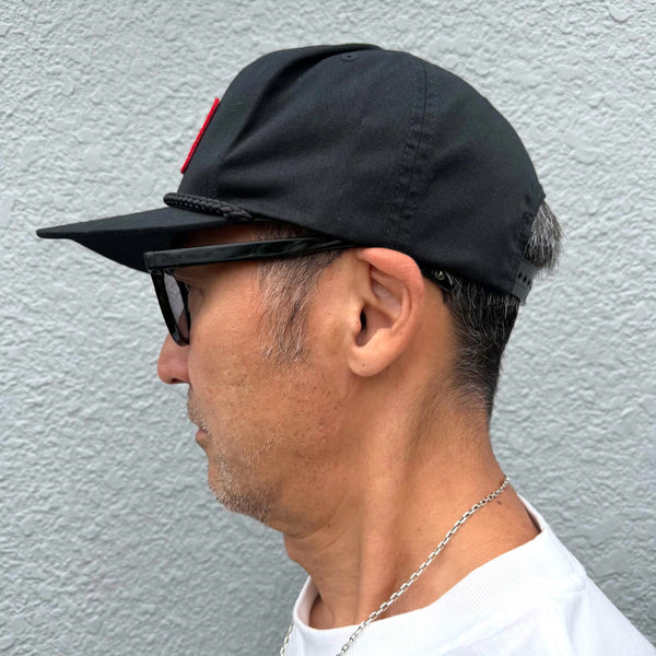 BLACK JAKS - USBJ CAP - BLACK x BLUE