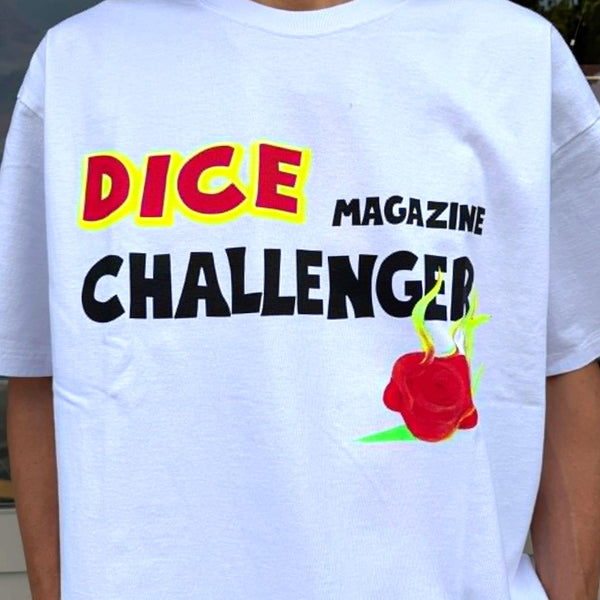 CHALLENGER - S/S DRY DICE TEE - WHITE