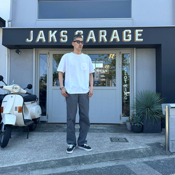 ILL ONE EIGHTY - SOLID POCKET S/S TEE - WHITE