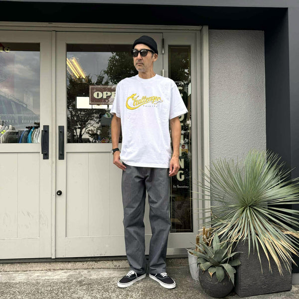 CHALLENGER - SNAKING TEE - WHITE