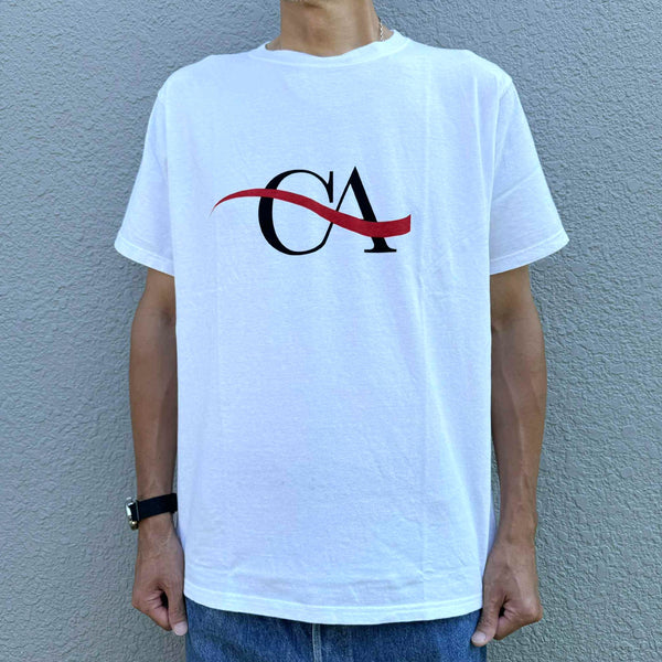 melple - PASADENA SHORT SLEEVE CA - WHITE