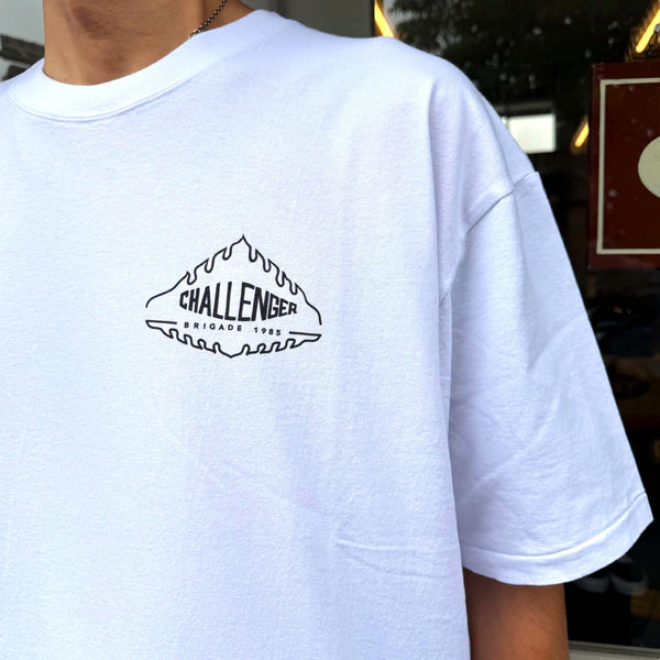 CHALLENGER - SNAKE TEE - WHITE