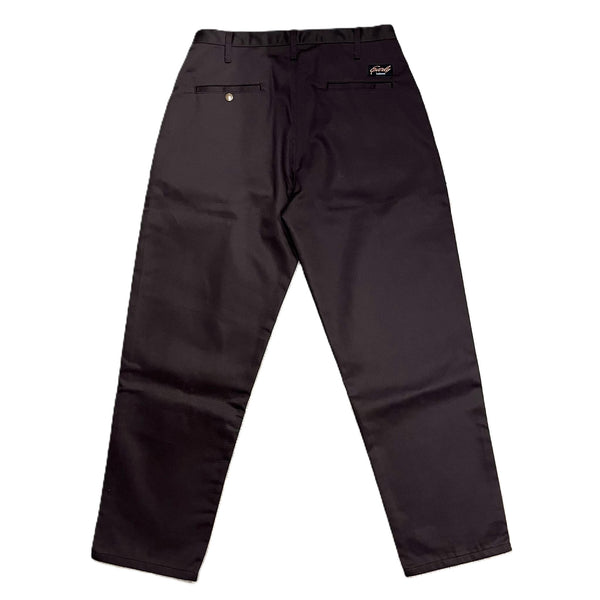 Early&Co - ORIGINAL WIDE TAPERD PANTS - BROWN