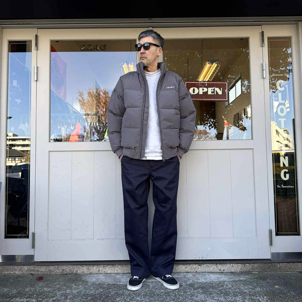 Carhartt WIP - NEBRASKA JACKET - PORPHRY / WHITE