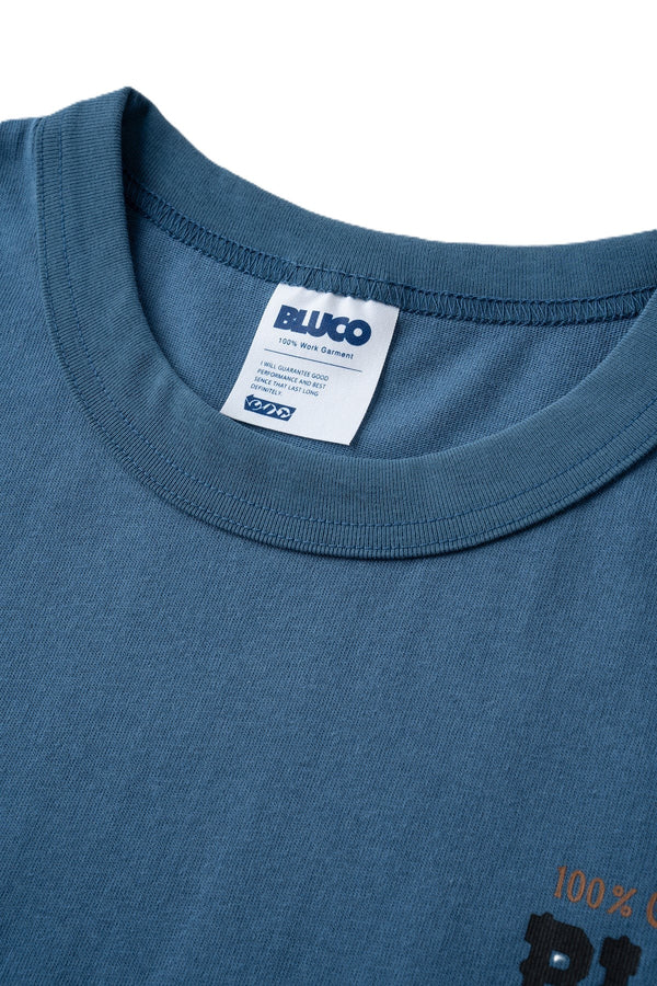 BLUCO - POCKET TEE BOLT - SLATE BLUE