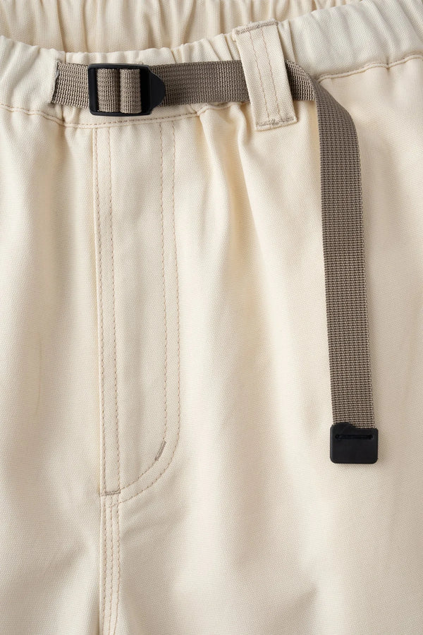 BLUCO - LIGHT CANVAS PAINTER SHORTS - IVORY