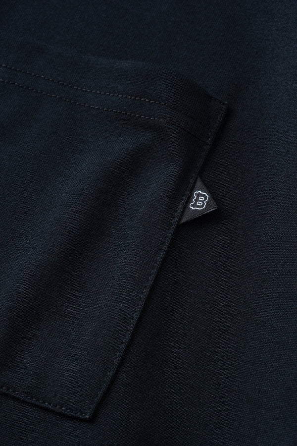 BLUCO - FUNCTION POCKET T-SHIRT -OVERSIZE- BLACK