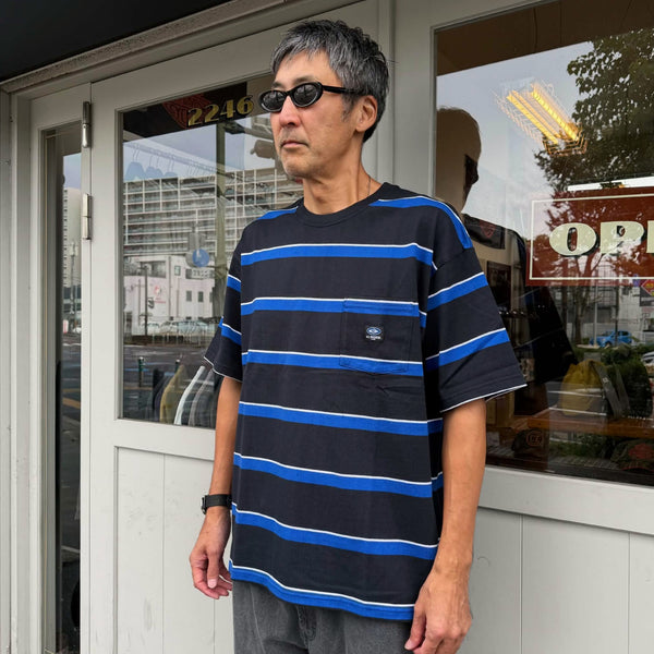 CHALLENGER - S/S AUTHENTIC BORDER TEE - BLACK