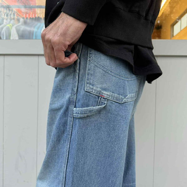 CHALLENGER - CLASSIC PAINTER PANTS - WASHED INDIGO
