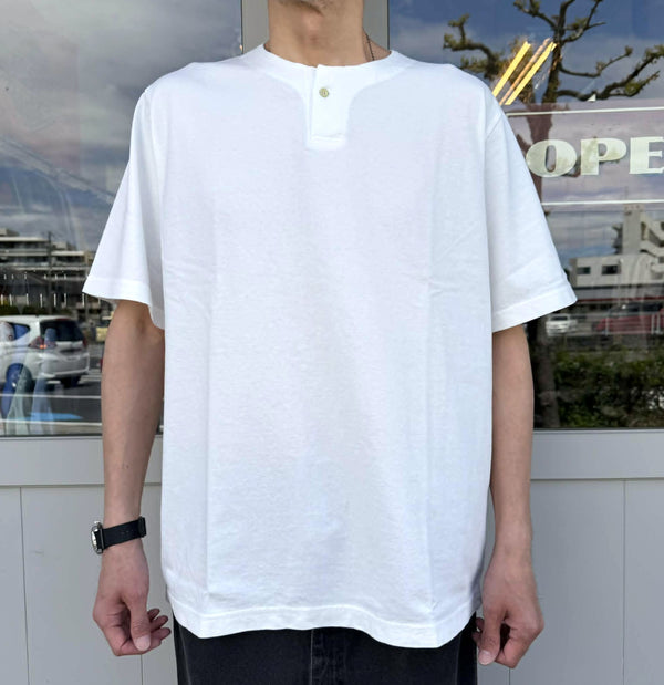 JACKMAN - HENLEYNECK T-SHIRT - WHITE