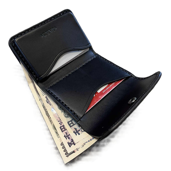 BLACK JAKS - COMPACT WALLET - BLACK