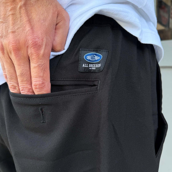 CHALLENGER - PANAMA PANTS - BLACK