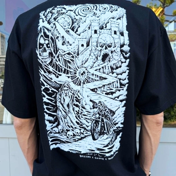 BRIXTON - HOURGLASS S/S STD - BLACK