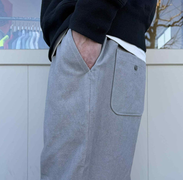 JACKMAN - Canvas Rookie Pants - Solid Gray