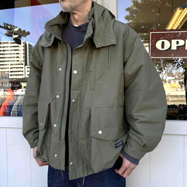 ILL ONE EIGHTY - MANTEN PARKA - OLIVE GREEN