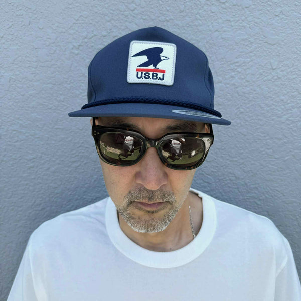 BLACKJAKS - US POST LOGO TRUCKER CAP - NAVY