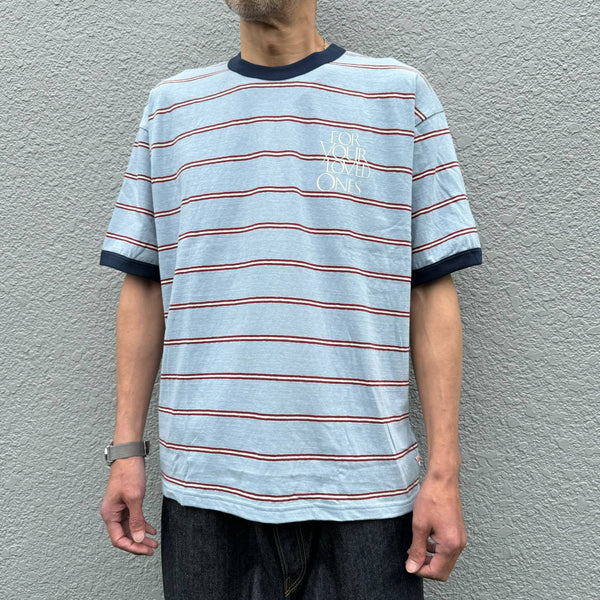 melple - SEAVIEW RINGER S/S - BLUE