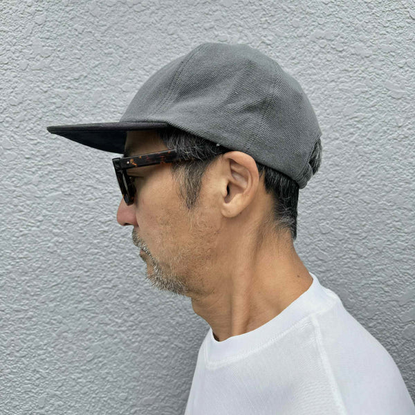 BIGMIKE - HEAVY FLANNEL CAP - GRAY
