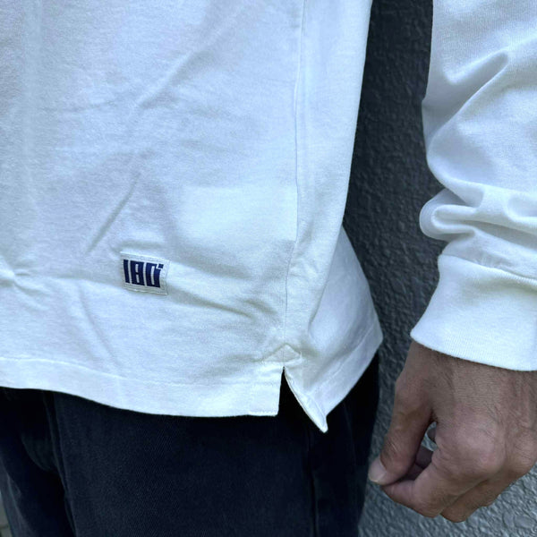 ILL ONE EIGHTY - SOLID POCKET LS TEE - WHITE