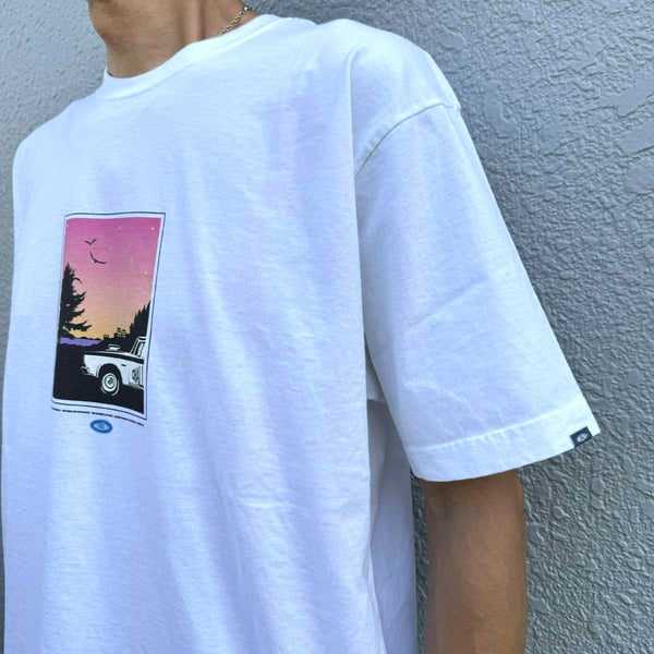 CHALLENGER - CRUSING TEE - WHITE