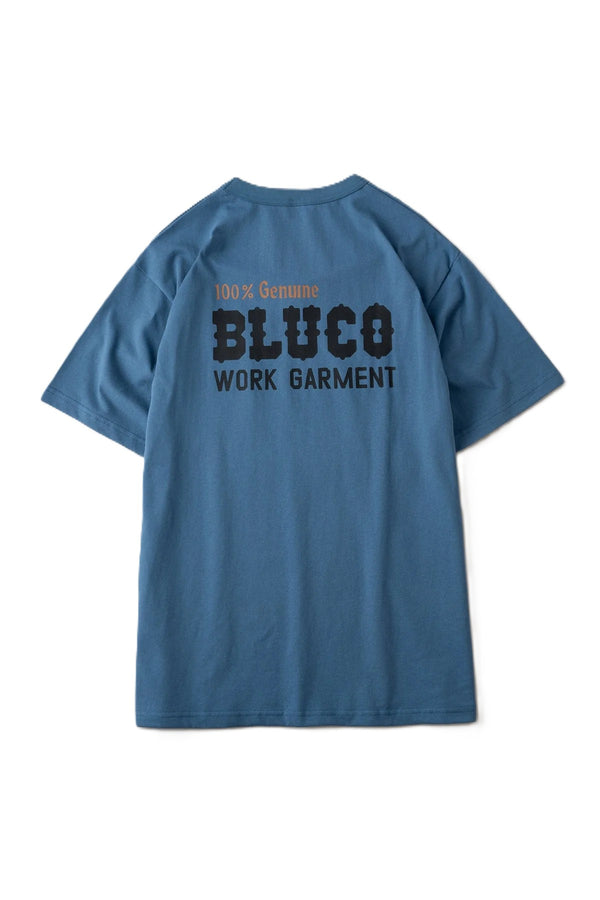 BLUCO - POCKET TEE BOLT - SLATE BLUE
