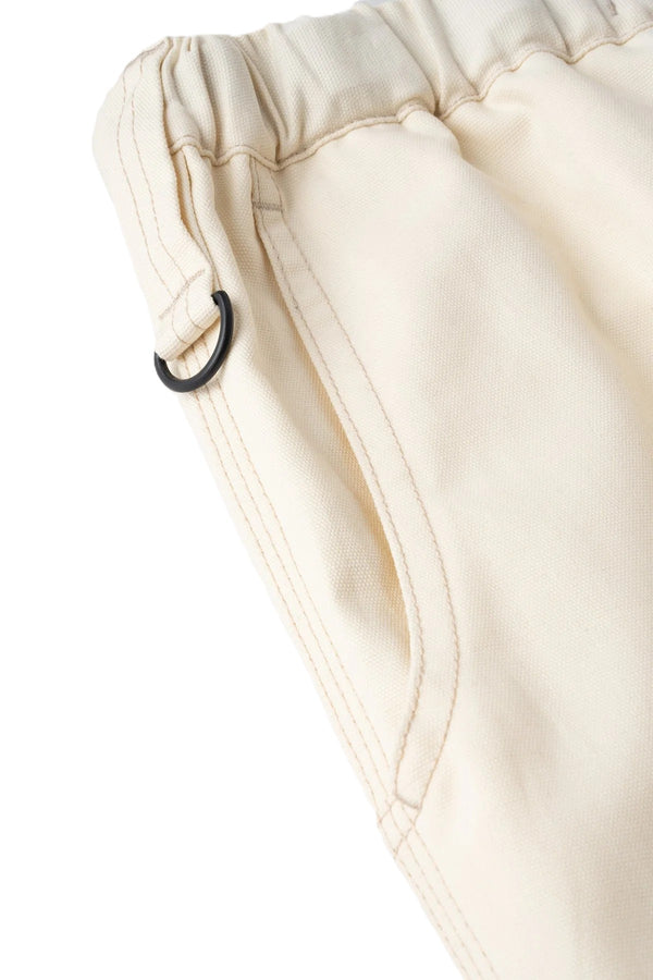 BLUCO - LIGHT CANVAS PAINTER SHORTS - IVORY