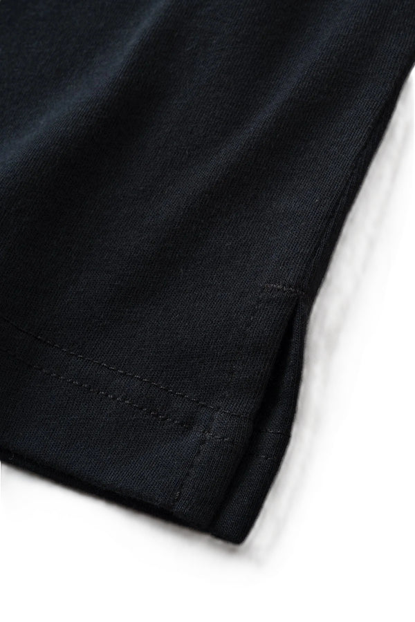 BLUCO - DRYCOTTON RAGLAN POCKET T-SHIRT L/S -BLC- BLACK