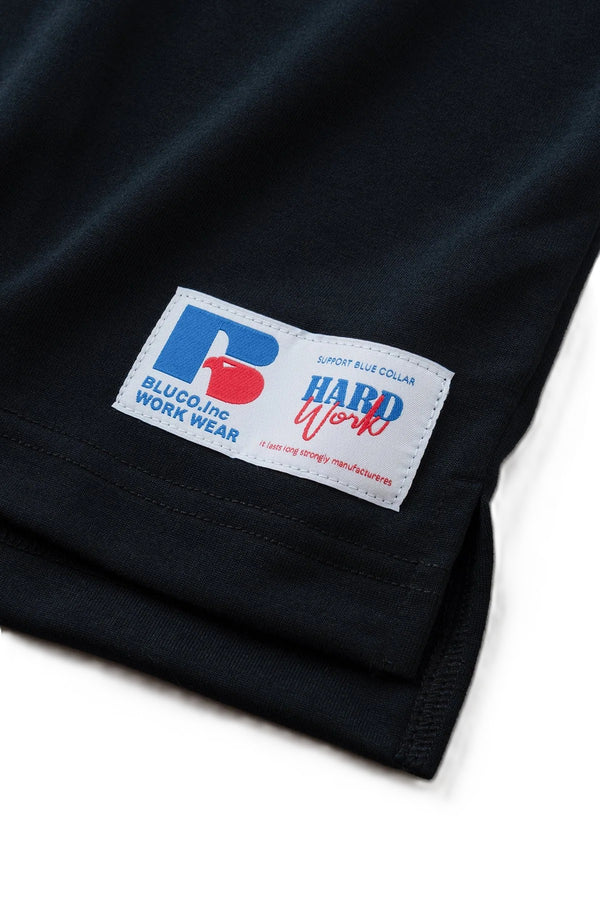 BLUCO - FUNCTION POCKET T-SHIRT -OVERSIZE- BLACK