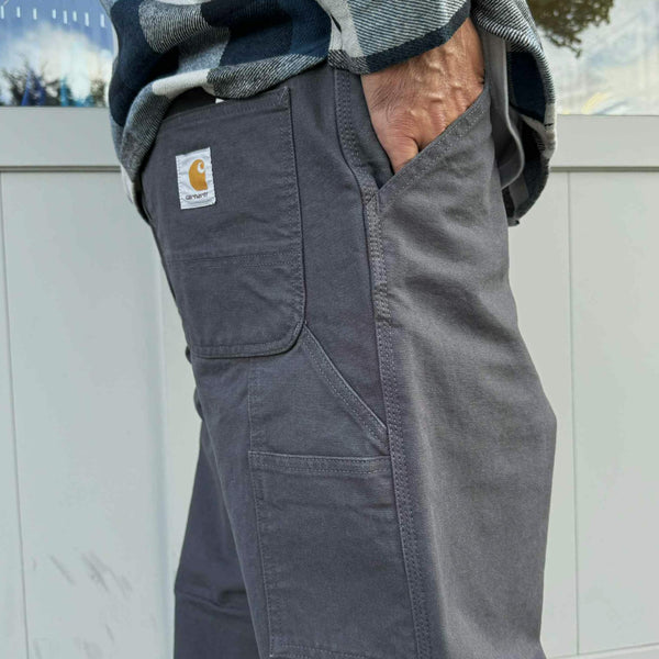 Carhartt WIP - SINGLE KNEE PANT - GRAPHITE RINSED