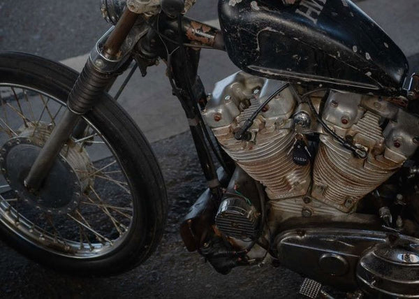 BLACK JAKS - LEATHER KEY TAG - DARK NAVY -SILVER