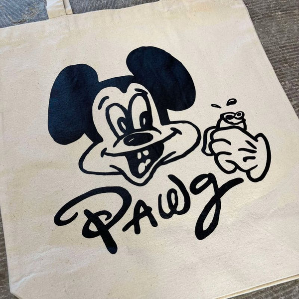 PAWG - TOTE BAG - OFF WHITE