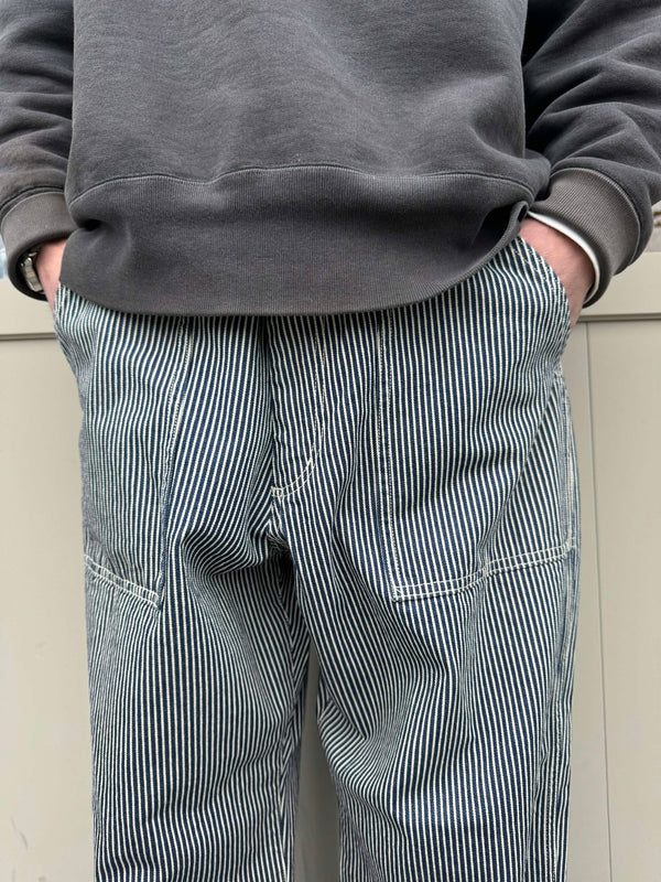 GUNG HO - 4POCKETS WIDE FATIGUE TROUSER - STRIPE