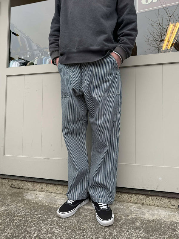 GUNG HO - 4POCKETS WIDE FATIGUE TROUSER - STRIPE