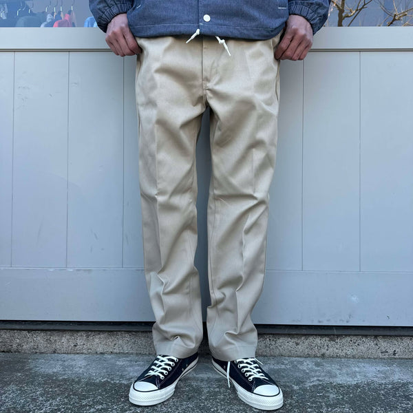 RADIALL - CNQ FRISCO STRAIGHT FIT PANTS - KHAKI