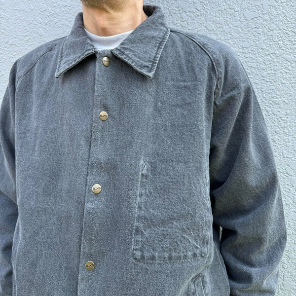 BLUCO - 12oz DENIM COACH JACKET - BLACK